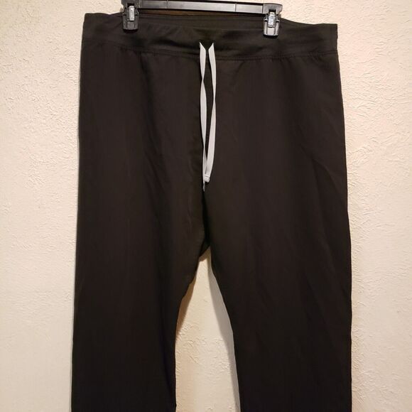 Figs Mens Size XL Technical Collection Black Nurse Scrub Pants Drawstring - Picture 3 of 12
